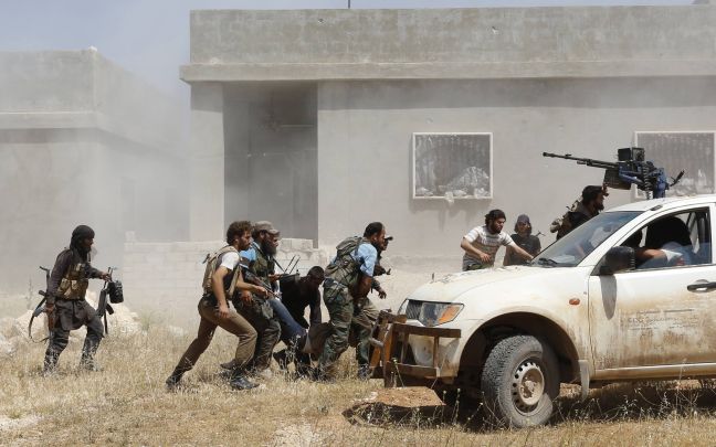 Τις μάχες στη Συρία σταμάτησαν οι ισλαμιστές αντάρτες του ΙΚΙΛ
