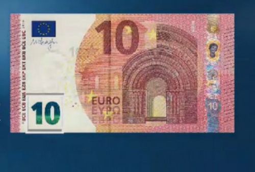 Επίσημη πρώτη για το χαρτονόμισμα των 10 ευρώ