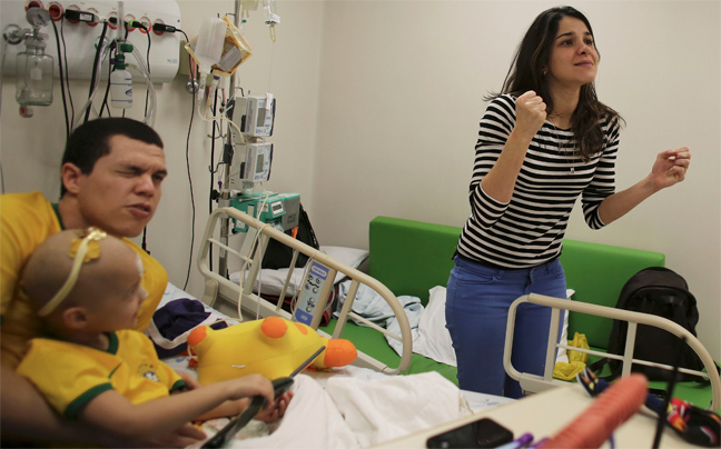 Συγκινητικές φωτογραφίες από νοσοκομείο της Βραζιλίας