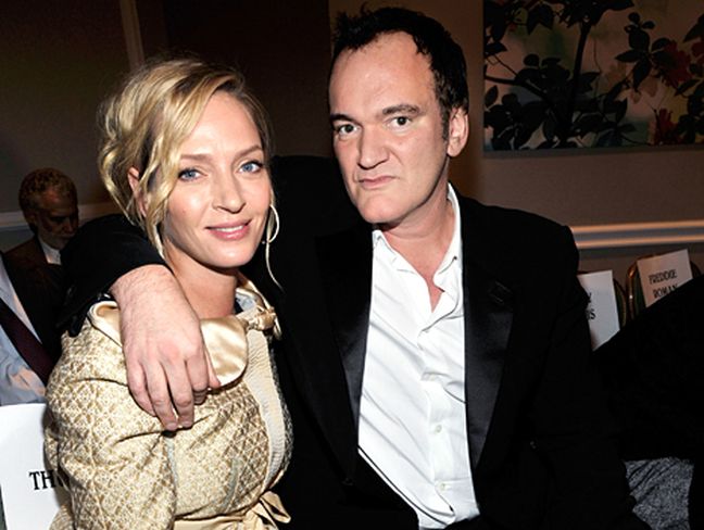 Δεν κρύβουν τον έρωτά τους ο Quentin Tarantino και η Uma Thurman