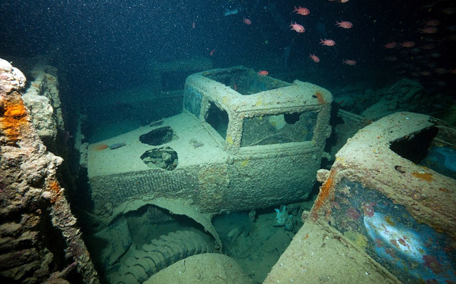 Ένα κομμάτι της ιστορίας στο βυθό της θάλασσας 