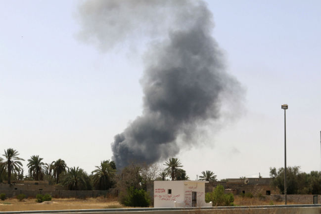 Ανάληψη ευθύνης για τα αεροπορικά πλήγματα στην Λιβύη