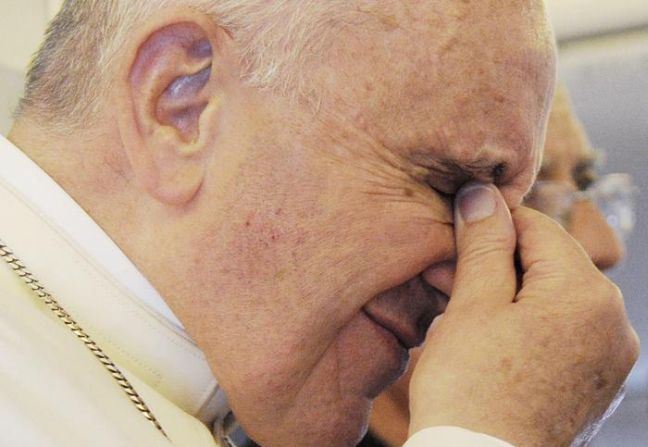 Ο Πάπας προσκαλεί τους μαφιόζους