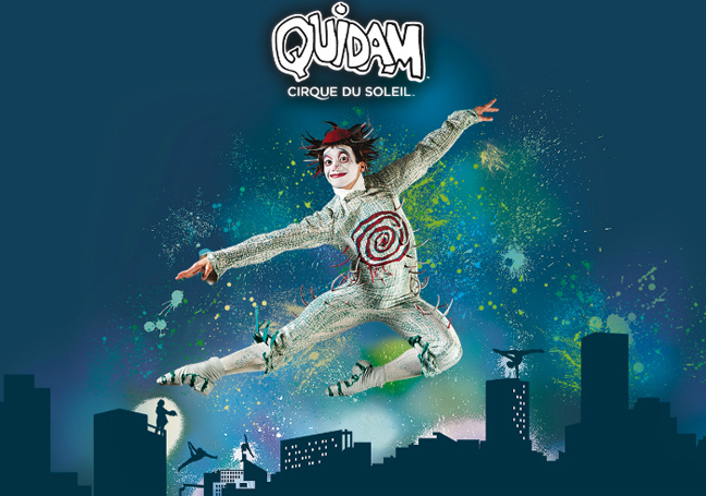 Δύο δωρεάν εισιτήρια για το Quidam του Cirque Du Soleil