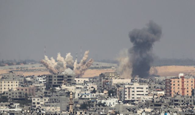 Επιδρομές της ισραηλινής Πολεμικής Αεροπορίας στη Λωρίδα της Γάζας