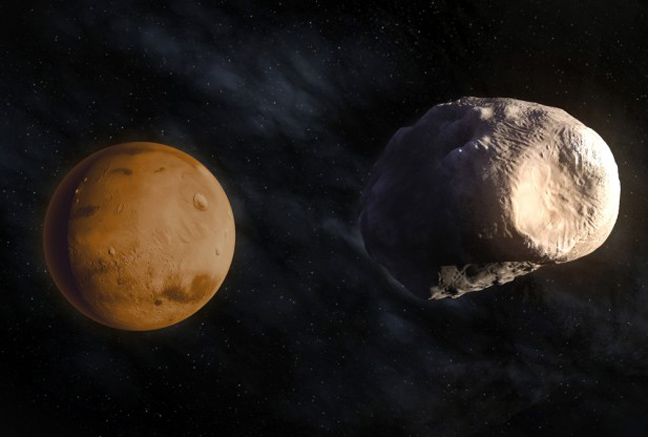  Ο Άρης θα «φάει» κάποια στιγμή ένα από τα φεγγάρια του