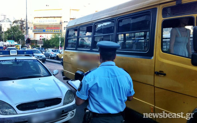 Έλεγχοι της Τροχαίας σε σχολικά λεωφορεία