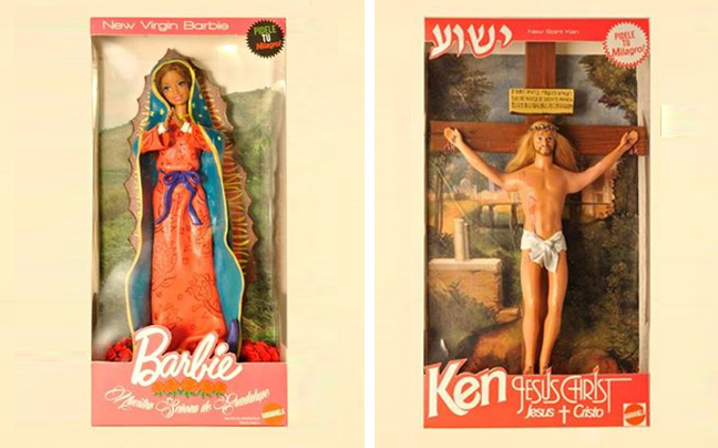 Δείτε την Barbie&#8230; Παναγία και τον Ken&#8230; Ιησού