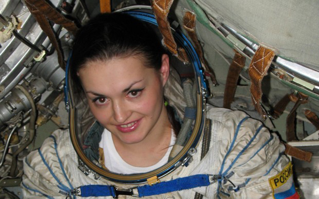 Η Ρωσίδα αστροναύτης που πέταξε για το διάστημα
