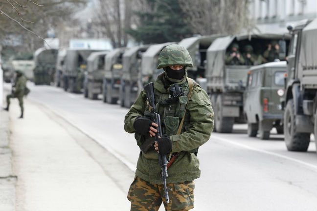 Νεκρός στρατιώτης της ουκρανικής εθνοφρουράς