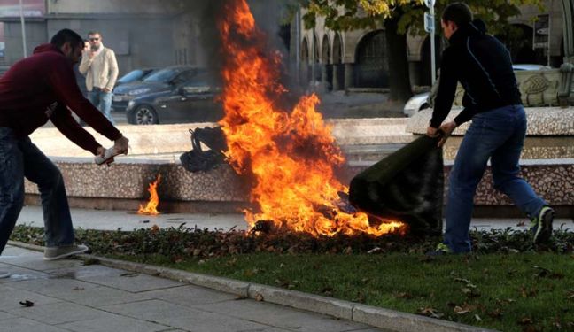 Γυναίκα αυτοπυρπολήθηκε έξω από το προεδρικό μέγαρο της Βουλγαρίας