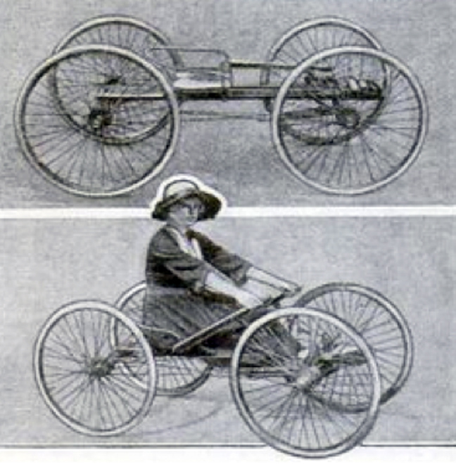 Χειροκίνητο Velocipede 