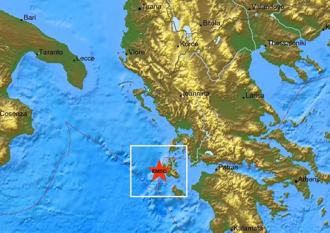 Σεισμός 4,8 Ρίχτερ τρομοκράτησε την Κεφαλονιά