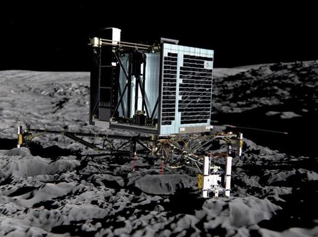 «Το μικρό ρομπότ Philae βρίσκεται στην επιφάνεια του κομήτη και λειτουργεί»