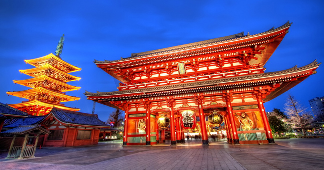 Τα 20 πιο διάσημα τουριστικά αξιοθέατα Sensoji Temple