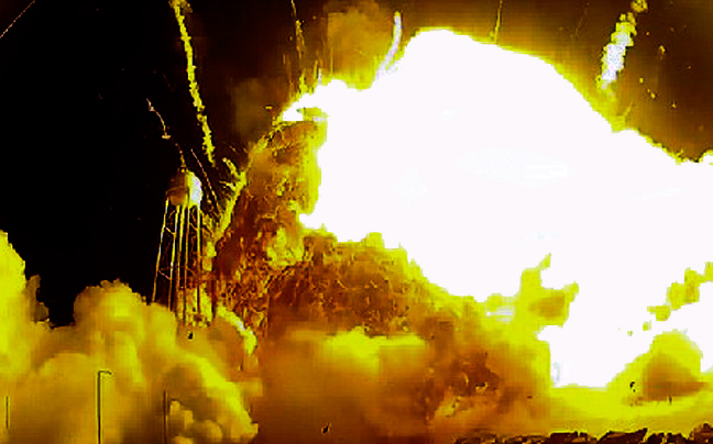 Εντυπωσιακό βίντεο από την έκρηξη πυραύλου της NASA