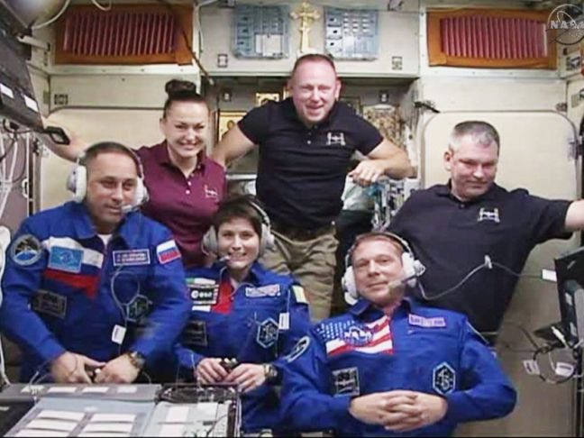 Το Σογιούζ κουβαλάει χαβιάρι και έφτασε στο Διαστημικό Σταθμό
