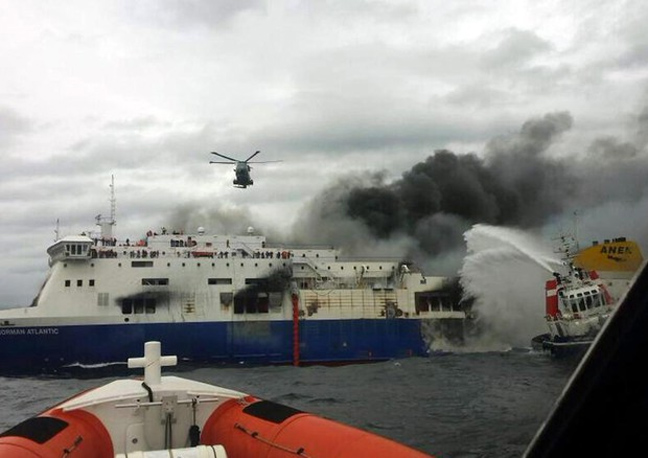 Συγκλονιστικές φωτογραφίες από το Norman Atlantic