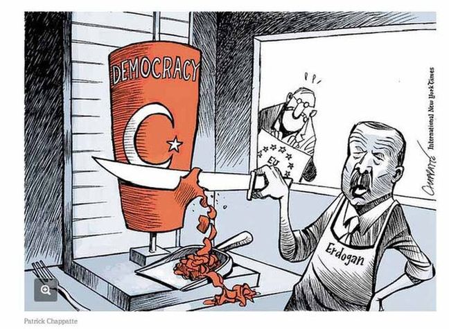 Τα σκίτσα που ενόχλησαν τον Ερντογάν