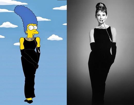 Η Marge Simpson στον κόσμο της μόδας