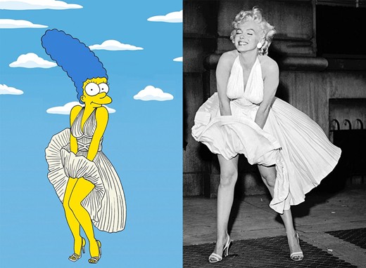 Η Marge Simpson στον κόσμο της μόδας