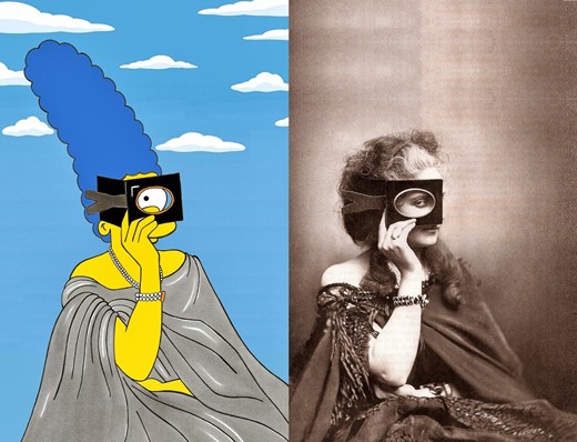 Η Marge Simpson στον κόσμο της μόδας