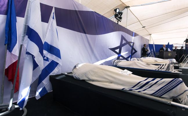Κηδεύτηκαν οι Εβραίοι της επίθεσης στο Παρίσι