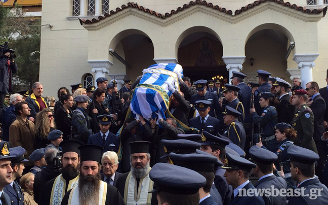 Κηδεύτηκε ο πιλότος του μοιραίου F 16