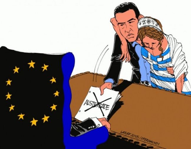Η ελληνική διαπραγμάτευση μέσα σε ένα σκίτσο