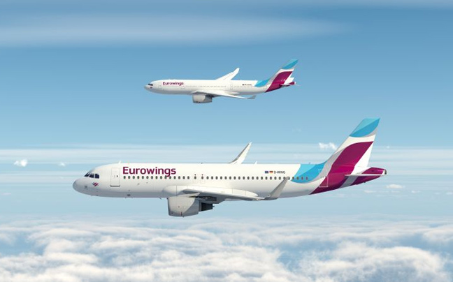 Η Eurowings υπερδιπλασιάζει τα αεροσκάφη της ενόψει του Πάσχα
