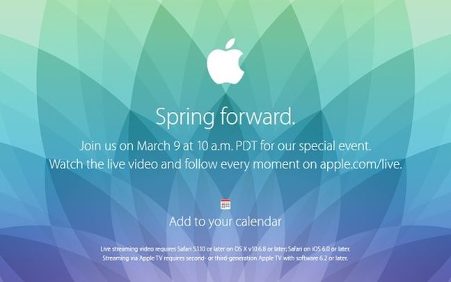 H Apple αποκαλύπτει τις τελευταίες λεπτομέρειες για το Apple Watch