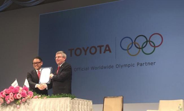 H Toyota στηρίζει τη Διεθνή Ολυμπιακή Επιτροπή (pics)