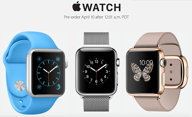 Στις 10 Απριλίου οι προπαραγγελίες για το Apple Watch