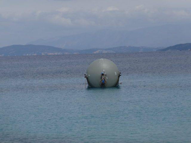"Ύποπτο" αντικείμενο στη θάλασσα του Φισκάρδου