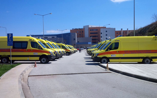 Νέα ασθενοφόρα στην περιφέρεια Ανατολικής Μακεδονίας και Θράκης