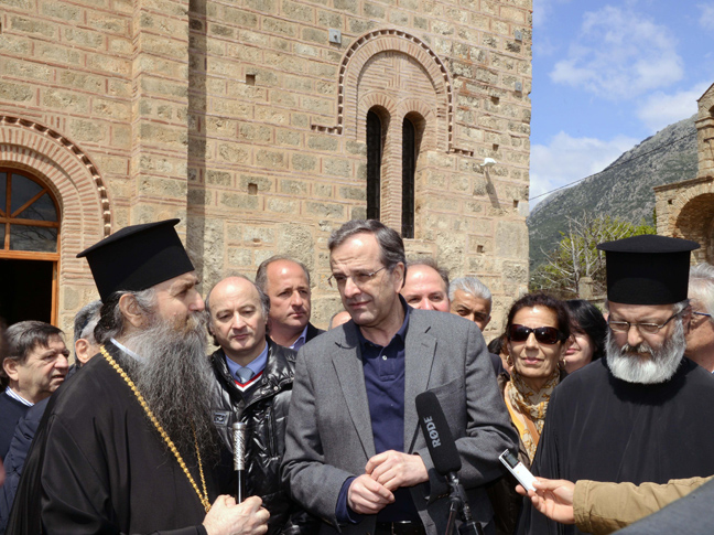 Περιοδεία στη Μεσσηνία πραγματοποίησε ο Α. Σαμαράς