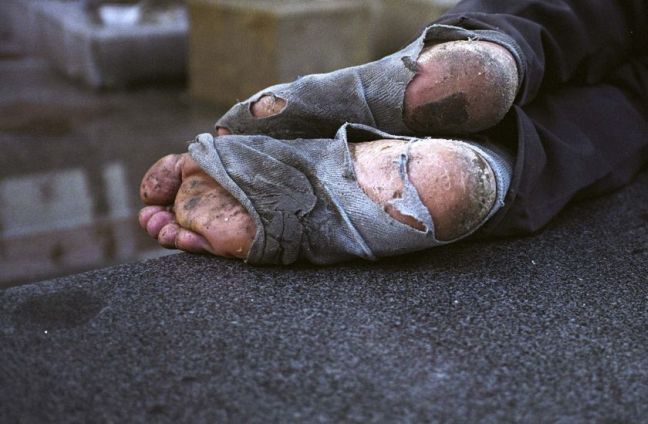 Κατέρρευσε άστεγος στο κέντρο του Ηρακλείου