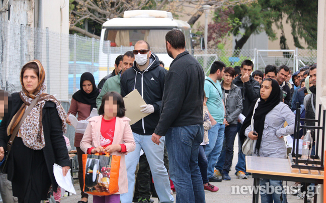 Ουρές στην υπηρεσία ασύλου για τα πολυπόθητα έγγραφα