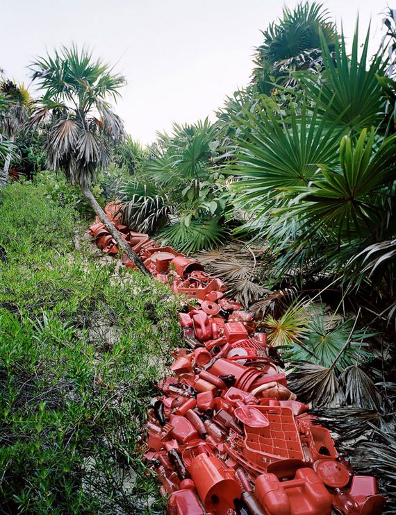 Τα σκουπίδια της Καραϊβικής σε υπαίθριο μουσείο