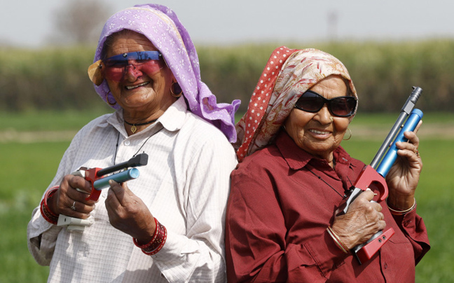 Οι ηλικιωμένες πιστολέρο της Ινδίας