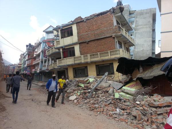 Βίντεο από την κατάρρευση κτιρίου στο Νεπάλ