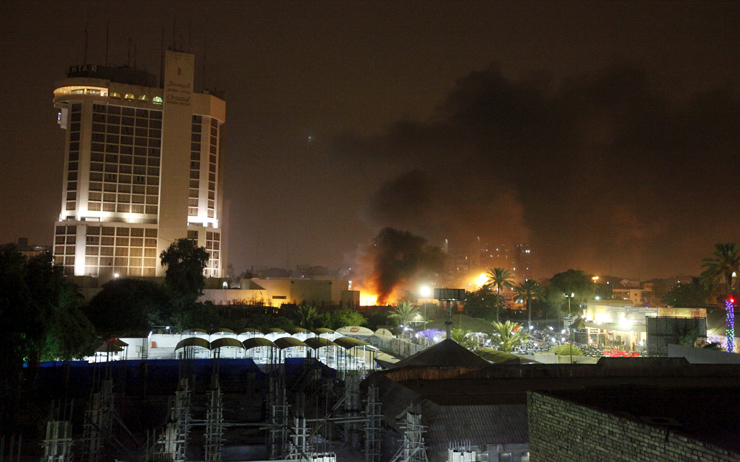 Εκρήξεις σε πολυτελή ξενοδοχεία στη Βαγδάτη