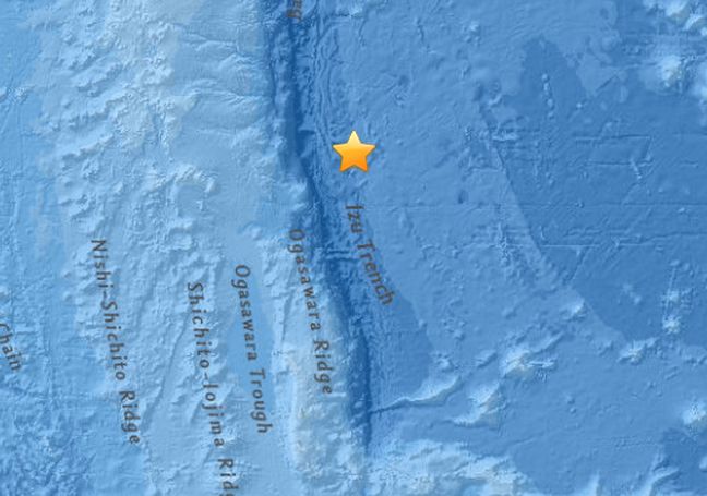 Σεισμός 6,4 βαθμών ανοιχτά των Νησιών Ίζου