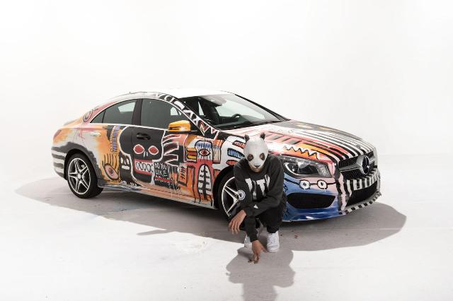 Αυτοκίνητο τέχνης με βάση τη Mercedes CLA (pics)