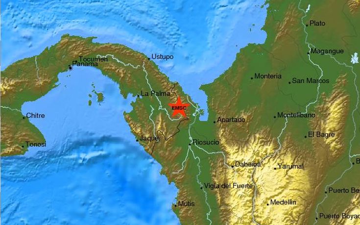 Ισχυρός σεισμός 6 Ρίχτερ στον Παναμά