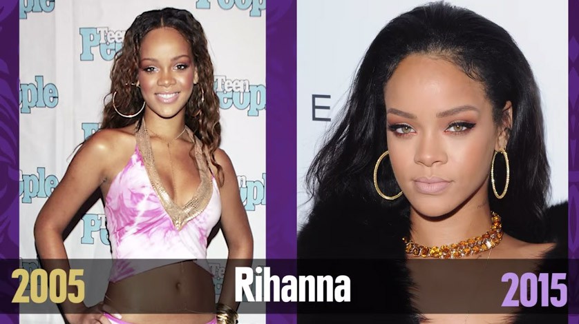 Πόσο έχουν αλλάξει οι pop stars