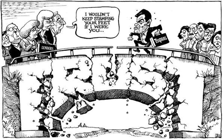 Το ελληνικό ζήτημα σε ένα σκίτσο του Economist