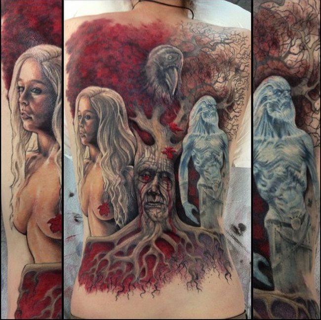 Τατουάζ βγαλμένα από το Game of Thrones