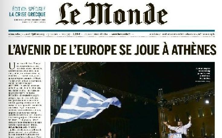 Le Monde: Το μέλλον της Ευρώπης παίζεται στην Αθήνα