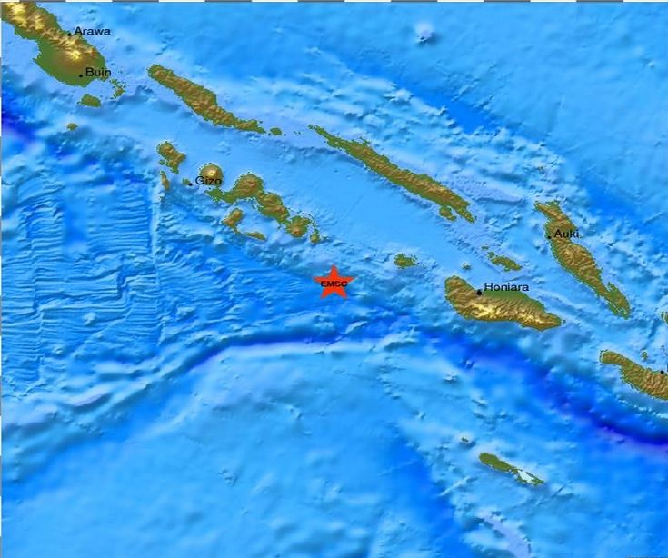 Σεισμός 7 Ρίχτερ στα νησιά του Σολομώντα